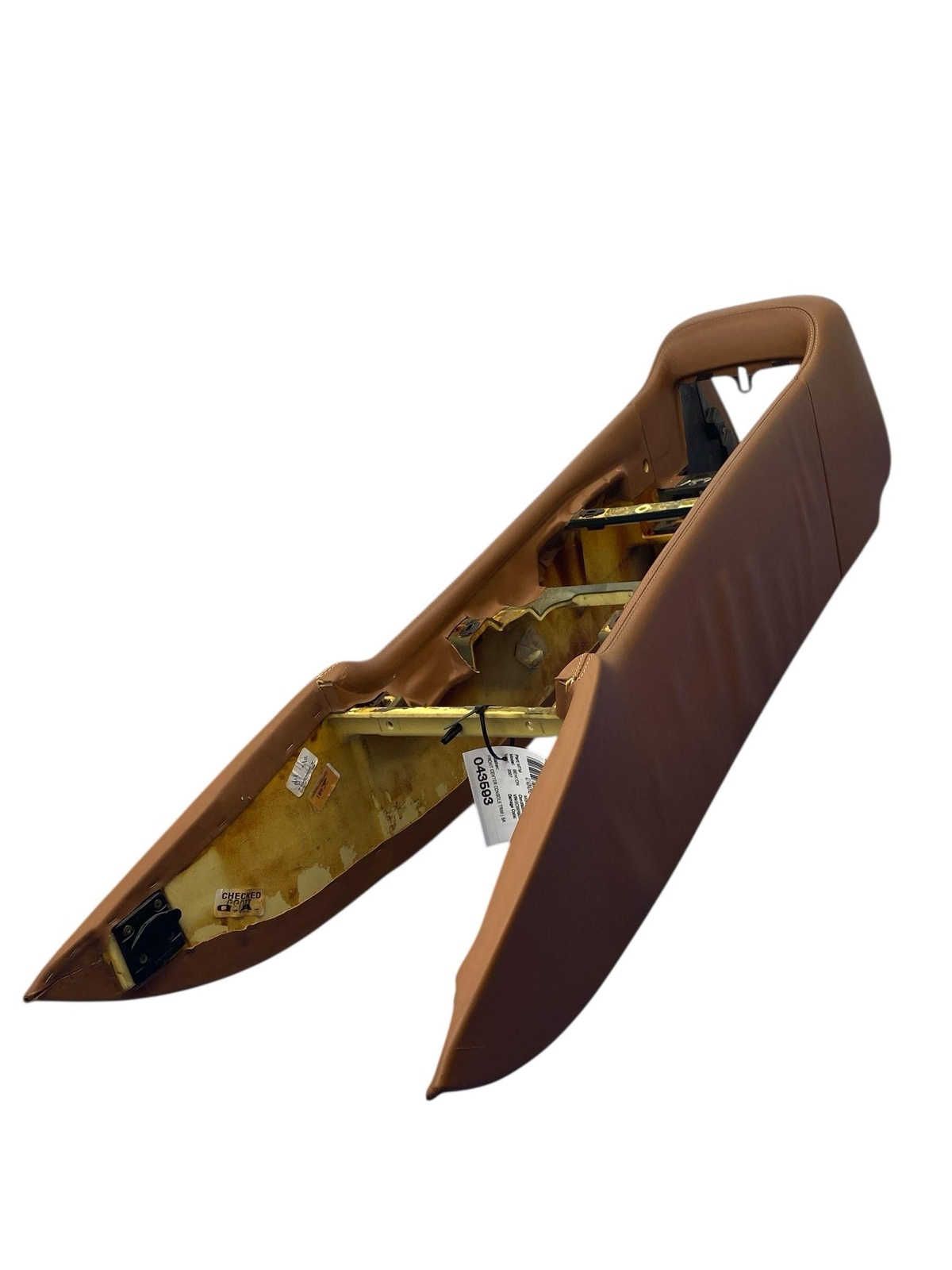2006-2012 BENTLEY CONTINENTAL FRONT CENTER CONSOLE TRIM | SADDLE (99) *SCRATCH*