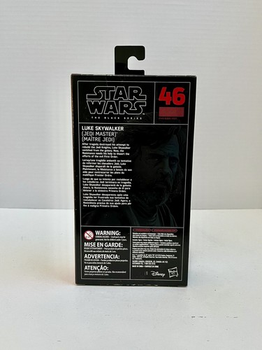 "Figura de acción Star Wars The Black Series #46 Luke Skywalker Jedi Master 6""" - Imagen 5 de 10