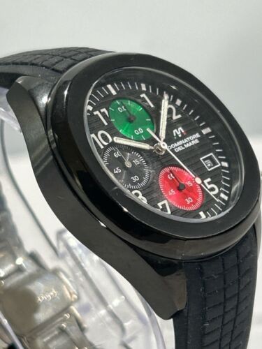 Dominatore del Mare Acqua Sicura Ref. DD-8011 Chrono schwarz, grün an (NJL028906) - Bild 2 von 10