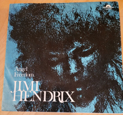 Jimi Hendrix  '' Angel   b/w  '' Freedom ''     Norway 1971  Polydor