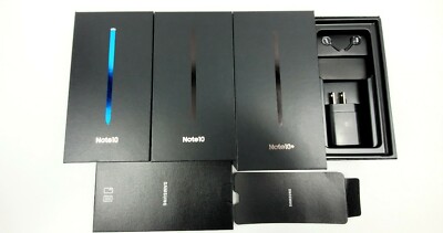 Samsung Galaxy Note10 10+ Empty Retail box Option Accessories 25W