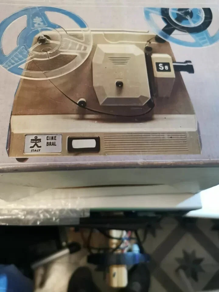 CINGHIA DI RICAMBIO PROIETTORE CINEBRAL SUPER 8 PERNO BOBINA VEDI FOTO - Immagine 3 di 3