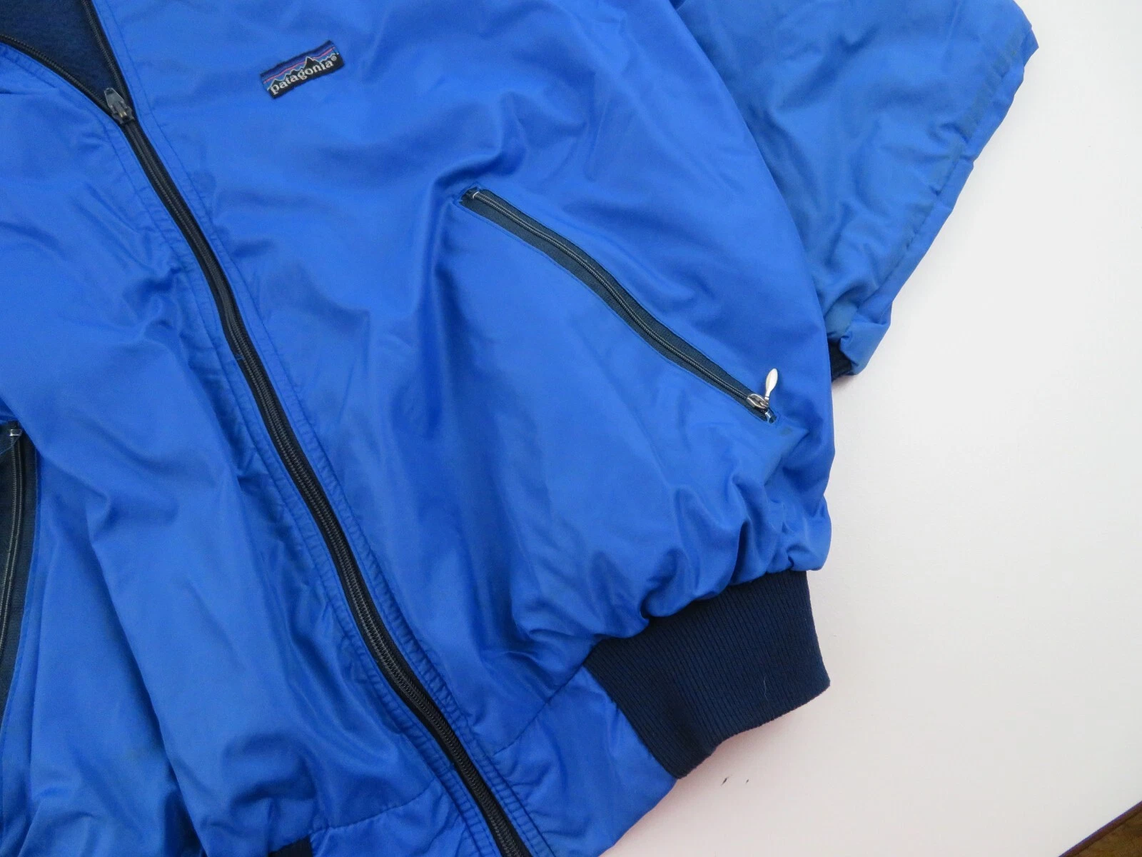 patagonia vintage 80s 90s capilene fleece shelled jacket