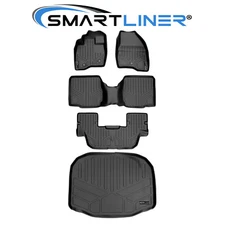 SMARTLINER Custom Fit Floor Mats Cargo Liner Set OEM TPE 2011-2014 Ford Explorer