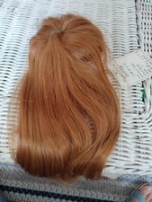DOLL WIG - IMSCO - SIZE 7 - COLOR 27 REDISH AUBURN - MADE IN KOREA - UNUSED