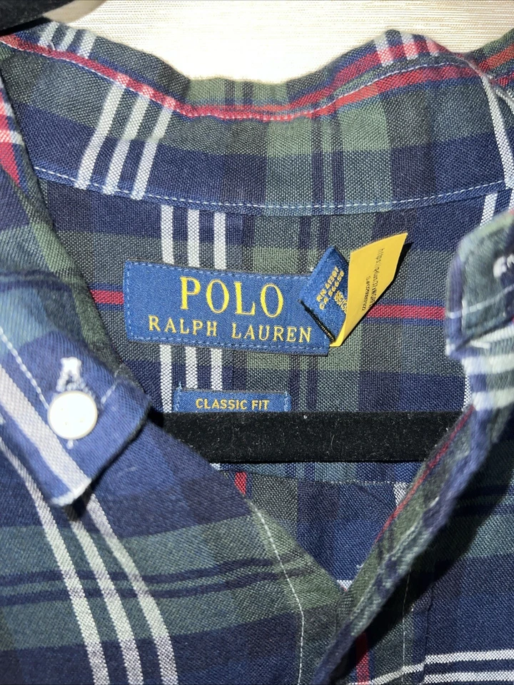 Polo Plaid Button Up - Image 2 of 3