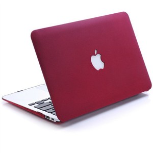 red macbook air case