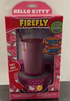 Hello Kitty Firefly 1minute Timer Gift Set Cup Timer Sanrio WHITHOUT toothpaste