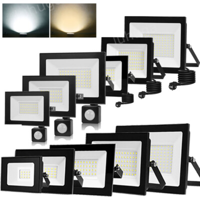 10-500Watt LED Fluter Flutlicht Scheinwerfer Außen Strahler Arbeitsleuchte IP66