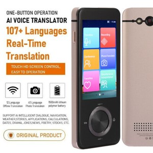 107 Languages Smart Voice Translator Bluetooth Wifi Android8 1 Two Way Real Time Ebay