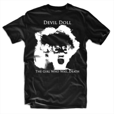 Devil Doll The Girl Who Was Death album V1 T shirt BLACK all