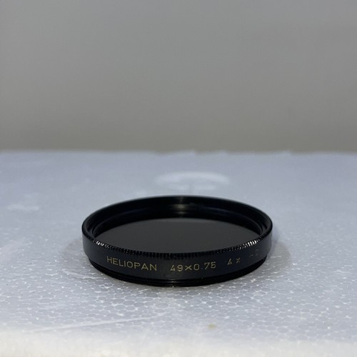 Heliopan 49mm Gray Lens Filter for Camera 49x0.754x -2 Screw on Vintage - Picture 6 of 6