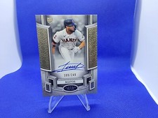 2024 Topps Tier One Luis Matos break out Auto RC gold foil # 109/249 GIANTS