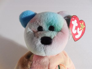 peace beanie baby pvc pellets