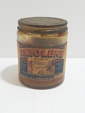 Antique Dryolene Water- Proofing Compound & Preservative U-Lik-It D.C. Products