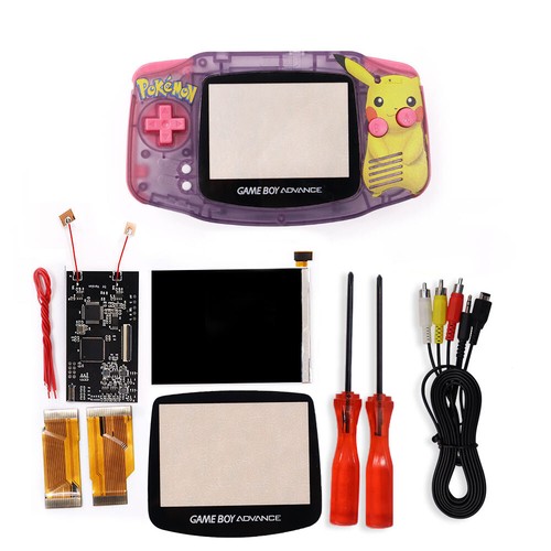 TV Version GBA IPS V2 Backlight LCD Kit w/3.2 inch Screen For GBA -Pokemen Shell - Bild 35 von 41