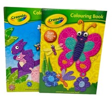 Crayola Colouring Books Set Of 2 Crayola Garden Play Days & In The Wild Activity