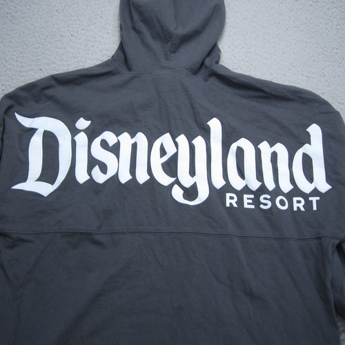 Disney Spirit Jersey Womens L Gray Disneyland Resort Hoodie Long Sleeve - Picture 10 of 13