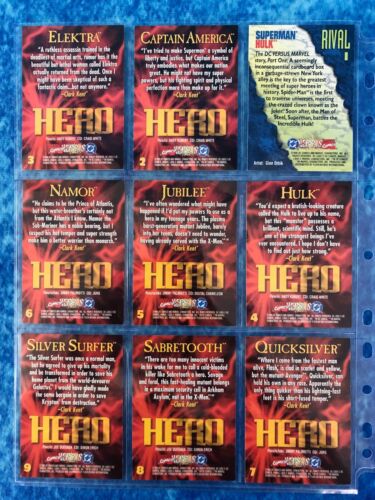 DC versus Marvel Comics complete trading card base set by Fleer/SkyBox 1995 - Picture 3 of 23