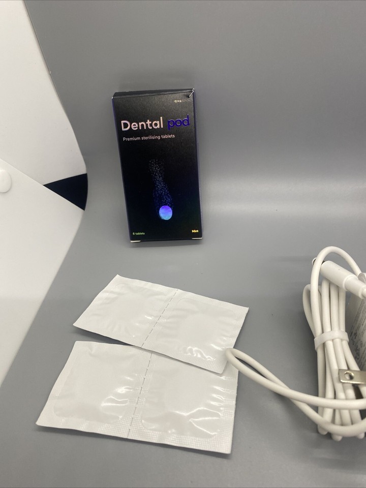 ZimaDental Dental Pod Oral Appliance Cleaner Pink Used 4 Tablets eBay