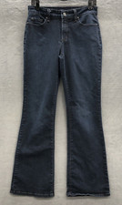 NYDJ Denim Jeans Size 8 Lift & Tuck Technology Dark Wash Boot Cut USA Made