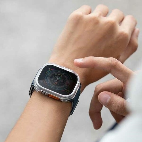 UNIQ TPU Case for Apple Watch Ultra/Ultra 2 49mm - Clear - Picture 3 of 4