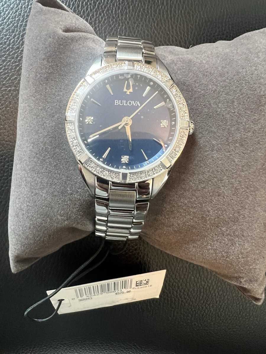 Bulova 96R243 32mm Stainless Steel Case, Stainless Steel  display picture 3