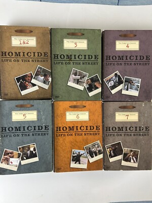 Homicide Life on the Street DVD The Complete Series 1 to 7 | eBay