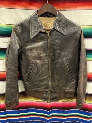 Vintage 40s 50s Styled Sportswear Pony Horsehide Leather Vintage 40s 50s Styled Sportswear Pony Horsehide Leather