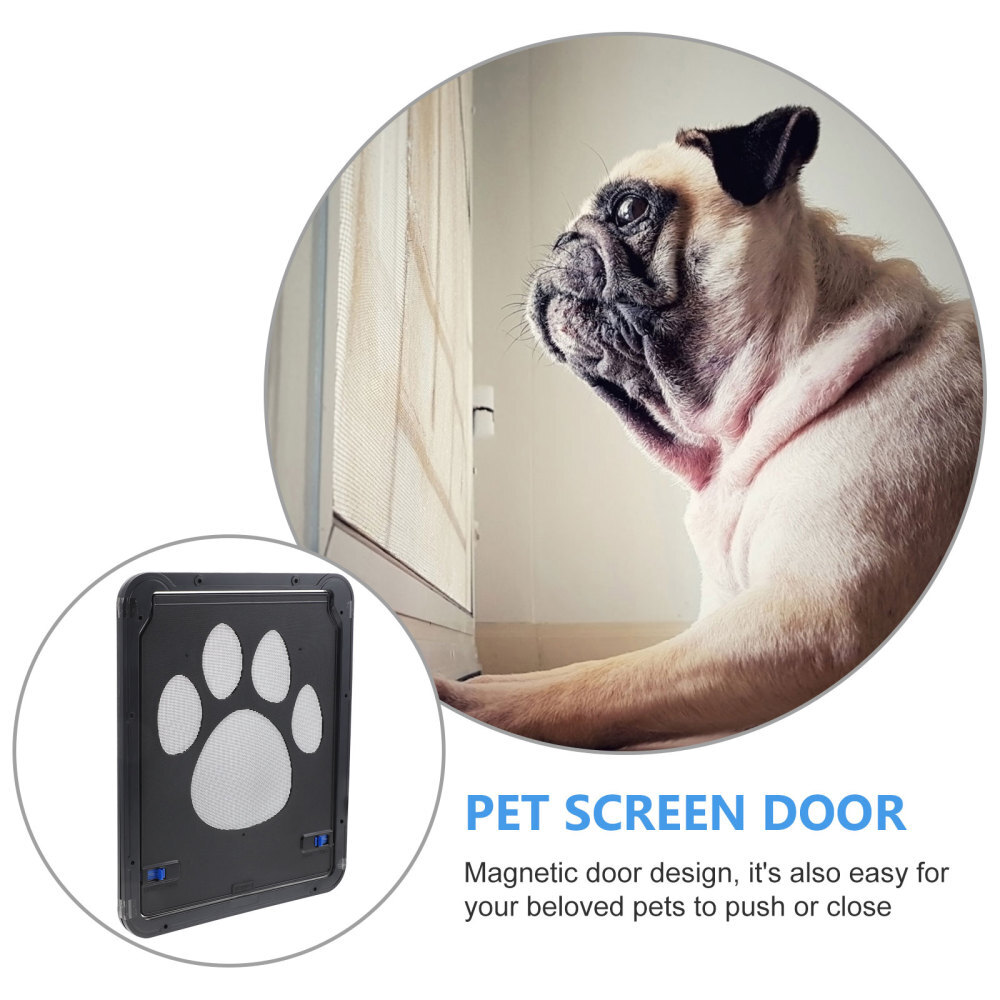 Cat Screen Door Aluminum Pet High Strength Doggie Gate Puppy eBay