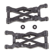 Team Associated RC10B6.2 FT Rear Suspension Arms 75mm, carbon fiber 91874