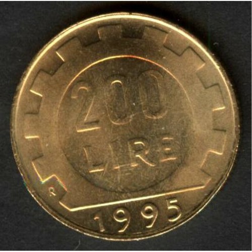 REPUBBLICA ITALIANA 200 Lire dal 1977 al 2001 FDC (UNC) / PROOF - Foto 31 di 42