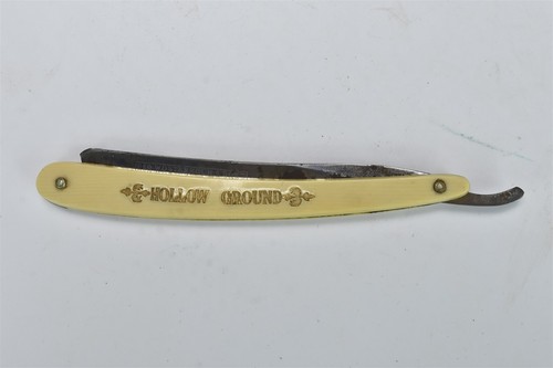 Vintage GEO WOSTENHOLM & SONS STRAIGHT RAZOR CELEBRATED IXL HOLLOW ...