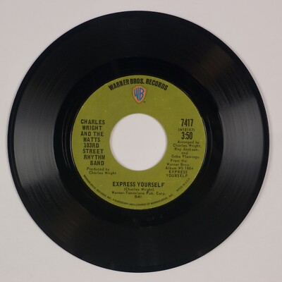 CHARLES WRIGHT & 103rd STREET RHYTHM BAND: Express Yourself US
