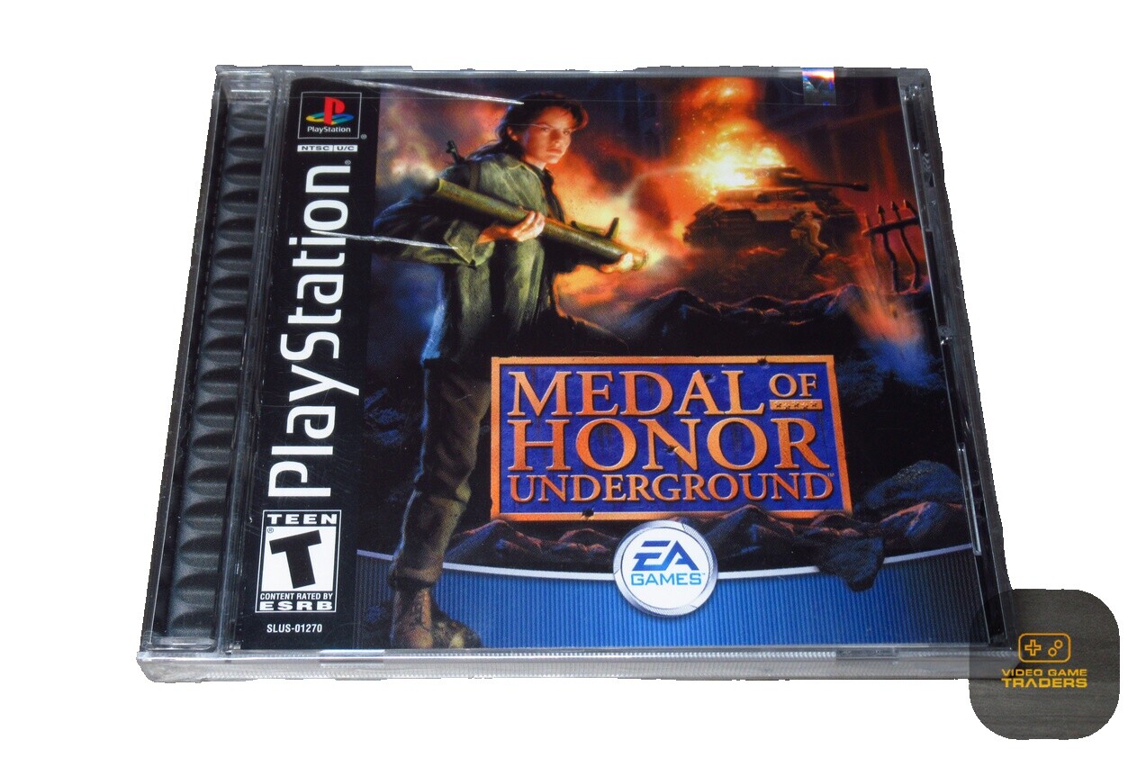 Medal of Honor Underground Ps1 | eBay