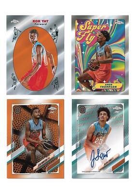 2021-22 Topps Chrome Overtime Elite OTE Basketball Base/inserts list