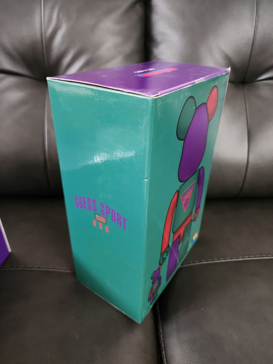 Medicom Toy Bearbrick GUESS SPORT LOGO 400% 100% Be@rbrick LTD