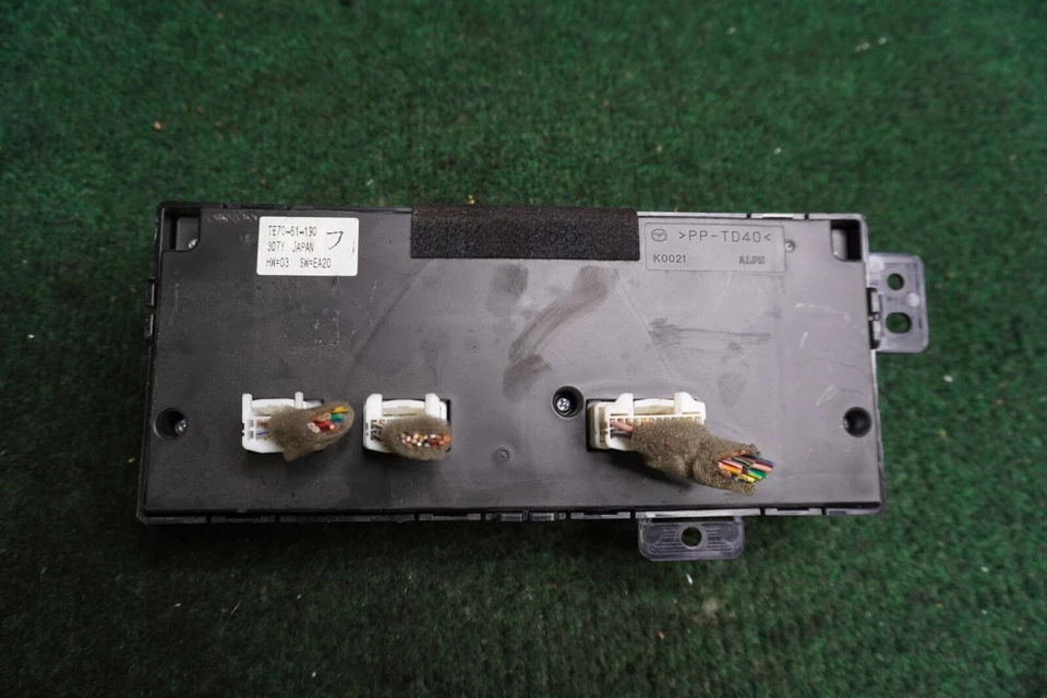 Mazda CX9 2013 control de CA OEM TE7061190 Foto 3 de 4