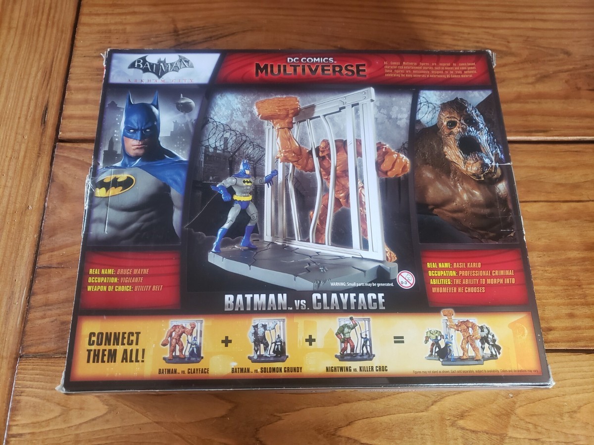 Mattel DC Comics Multiverse Batman And Clayface Figures for sale