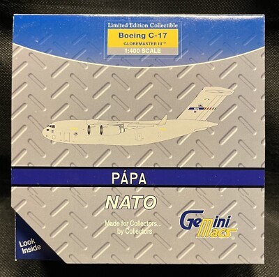 Gemini Macs 1:400 Boeing C-17 Globemaster III ''PAPA'' NATO