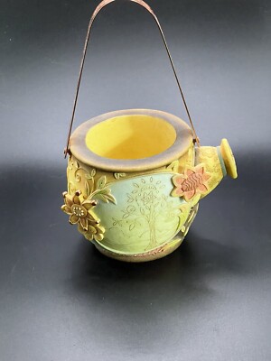 Karen Hahn Blooming Wild 2003 Flower Figurine Watering Can