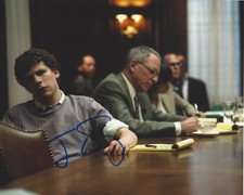 JESSE EISENBERG SIGNED AUTOGRAPHED 'THE SOCIAL NETWORK' 8x10 PHOTO B w/COA PROOF