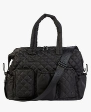 Samantha Brown To-Go Quilted Weekender - Blac...