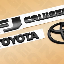 Tailgate Emblem For FJ Cruiser Accessories Badge Rear Door 2007-2014 Nameplates