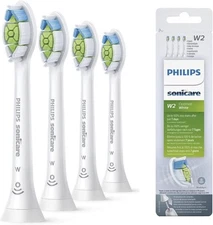 White W2 Philips Sonicare DiamondClean Replacement Toothbrush Heads US In Stock