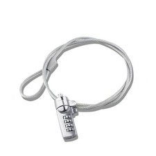 Laptop Lock with Steel Wire Rope and 4 Digit Combination for Theft Prevention