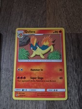 quilava 41/214 pokemon card mint condition sun & moon