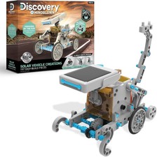 Discovery  Mindblown Solar Vehicle Creations 197 Easy Build Pieces Stem Toy  