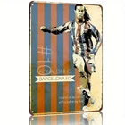 Ronaldinho Vintage Tin Metal Signs Home Décor 8x12 "I Learned All About Life wit