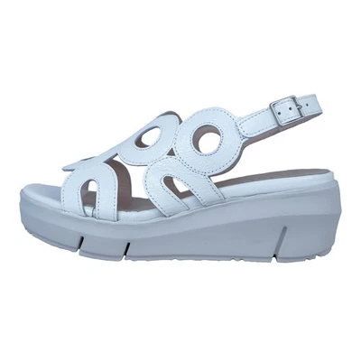 Wonders Flynn Damen Sandalen Weiß Leder Komfort Leicht D-8282 - Bild 1 von 4